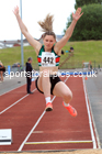 Womens under-20s long jumps, 2022 Northern Senior and Under-20 Champs., Wavertree Athletics Centre, Liverpool. Photo: David T. Hewitson/Sports for All Pics